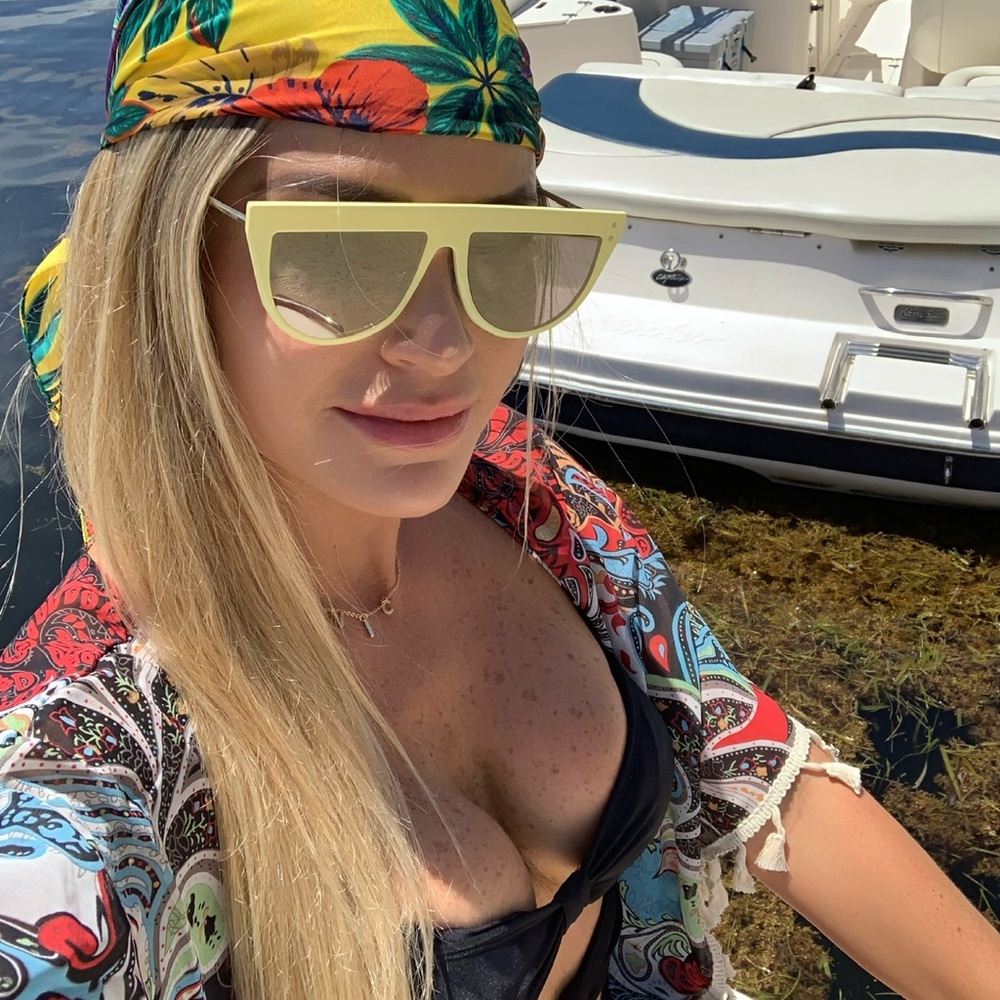 Fendi Bold Yellow Sunglasses for Women